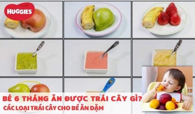 trái cây cho bé tốt