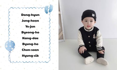 Đặt tên cho bé trai ý nghĩa theo tiếng Hàn 