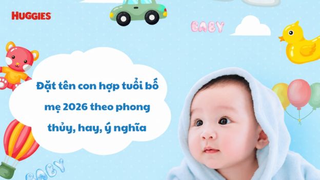 Cách đặt tên con hợp tuổi bố mẹ
