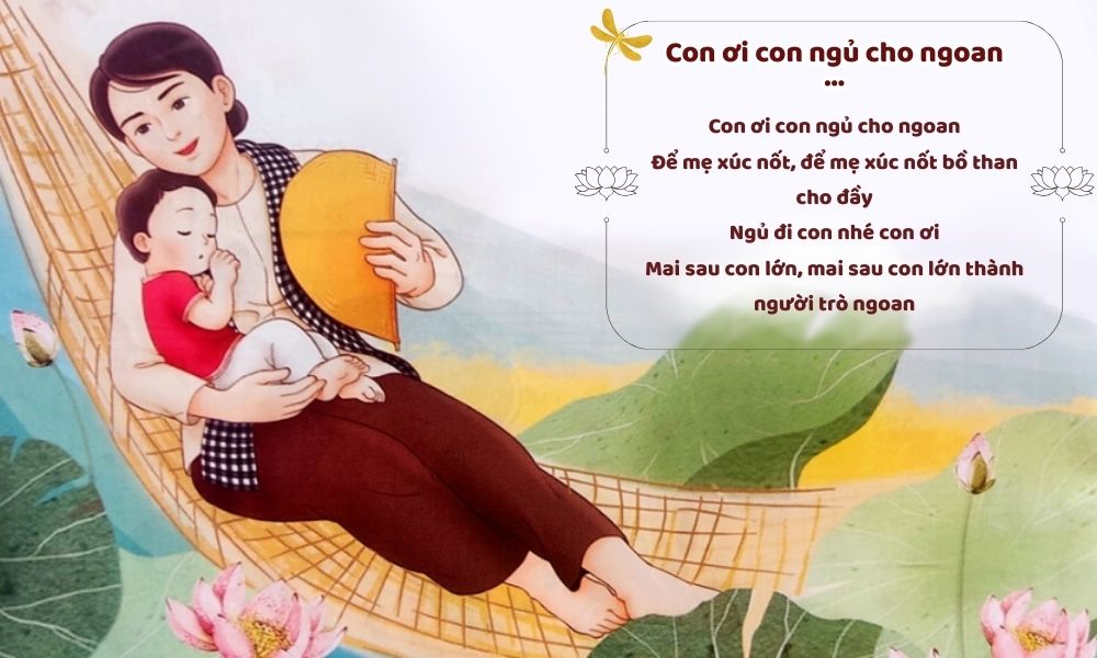 Lời bài hát Con ơi con ngủ cho ngoan cho bé