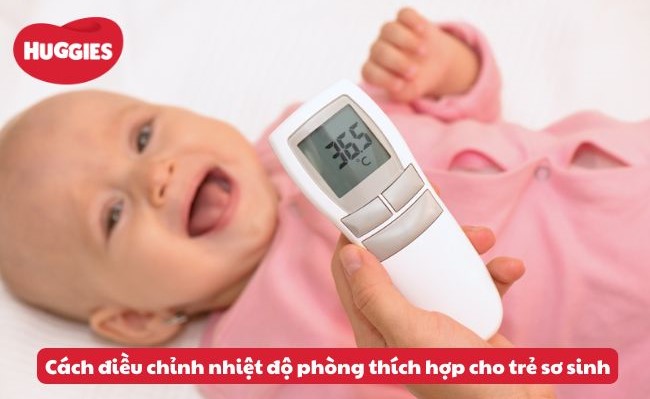 nhiệt độ cho trẻ sơ sinh phù hợp theo điều kiện thời tiết