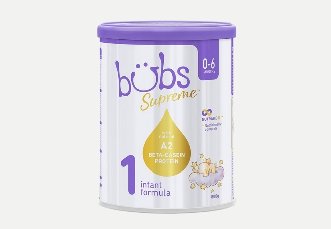 Sữa cho trẻ sơ sinh Bubs Supreme số 1