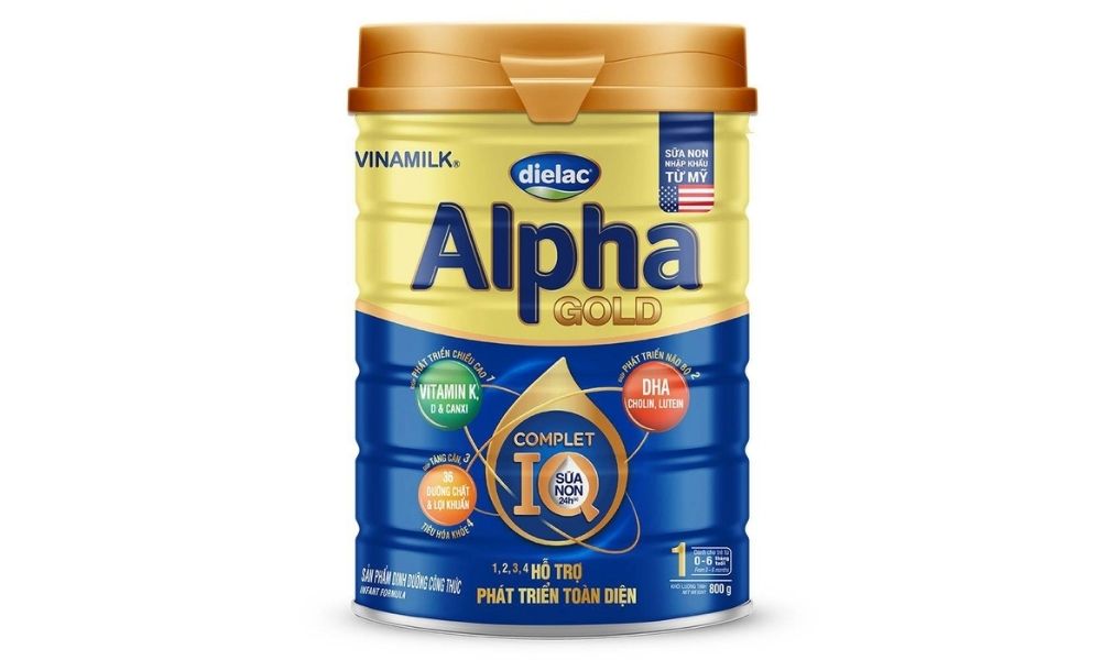  Sữa non cho trẻ sơ sinh Dielac Alpha Gold