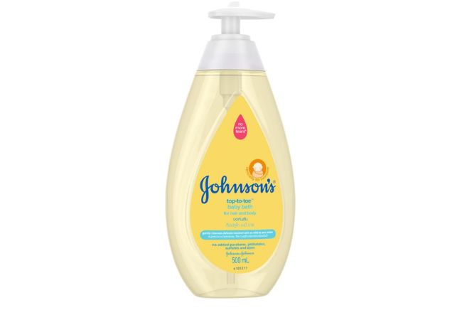 Sữa tắm gội cho trẻ sơ sinh Johnson Baby