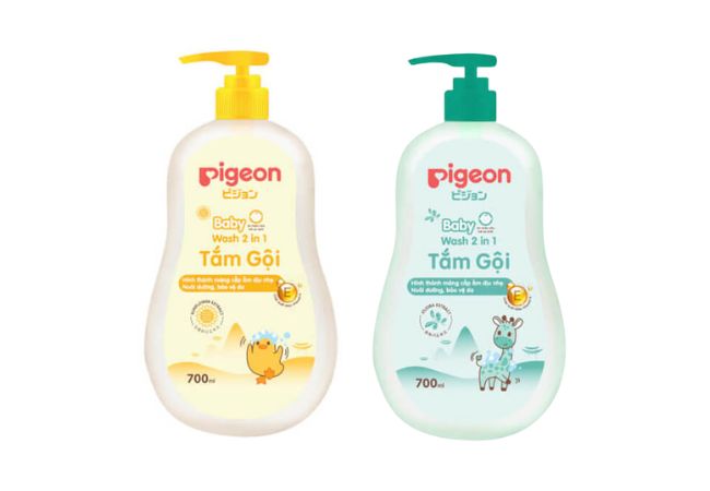 Sữa tắm cho bé sơ sinh Pigeon 