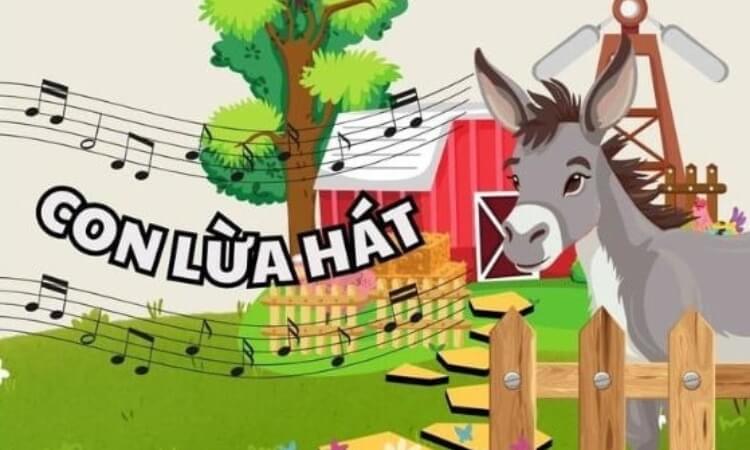 Sách kể chuyện cho bé: Truyện kể về Con lừa hát