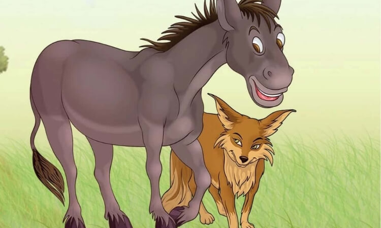 Sách kể chuyện cho bé: Con lừa khôn ngoan