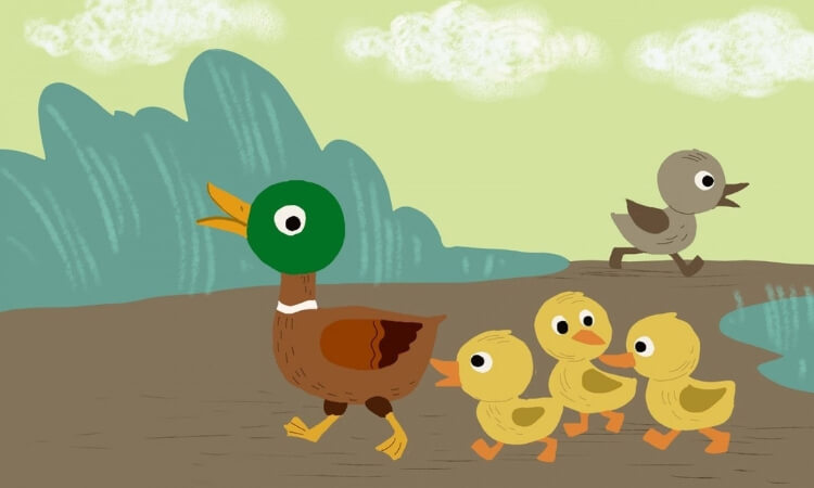 Sách kể chuyện cho bé: Truyện Vịt xám không nghe lời mẹ