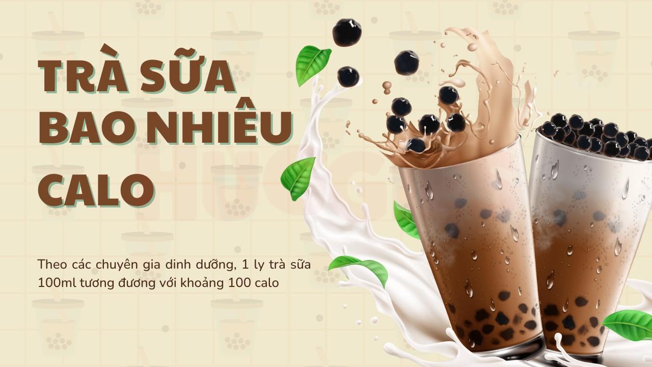 Giải đáp 1 ly trà sữa bao nhiêu calo