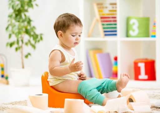 Dạy cho bé tự đi vệ sinh