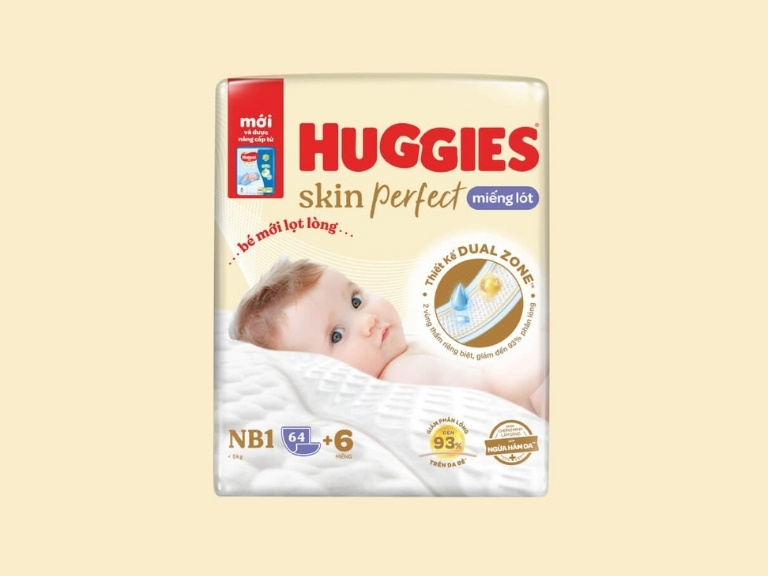 NB1 - Ming lt s sinh Huggies Skin Perfect 2 vng thm