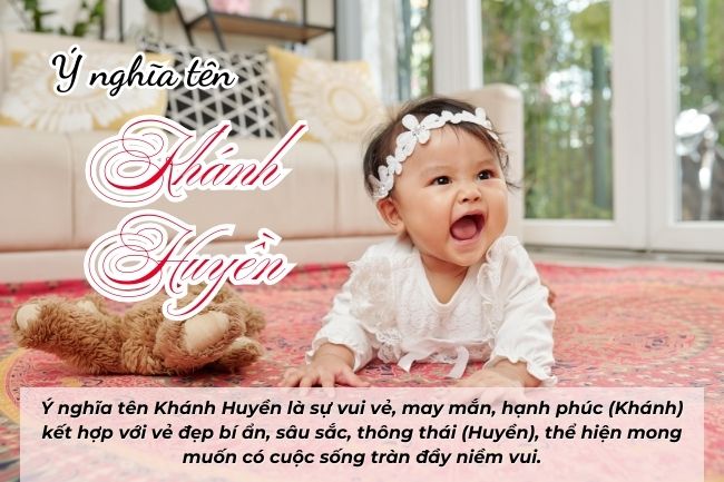 Ý nghĩa tên Khánh Huyền là gì?