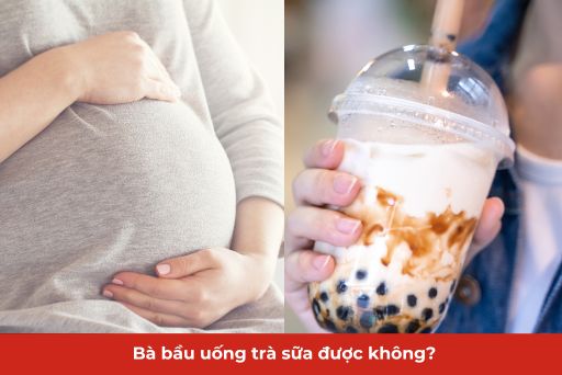 bà bầu uống trà sữa được không thumb