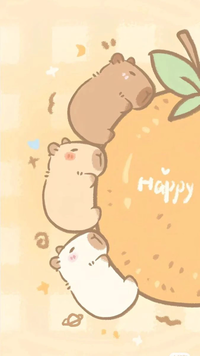 Hình nền Capybara dễ thương 7