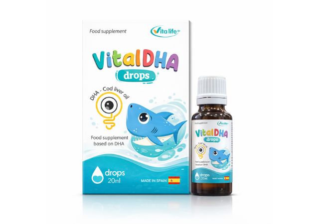 Vitalife Vital DHA là sản phẩm được bào chế từ dầu gan cá tuyết