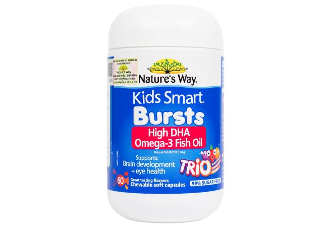 DHA cho bé Nature's Way Kids Smart Bursts