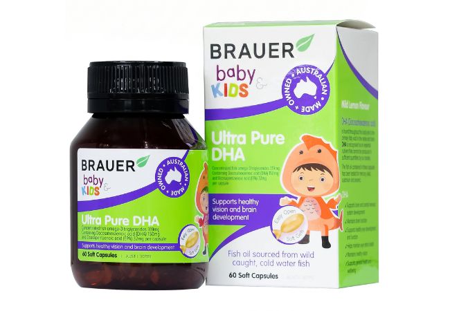 Brauer Baby & Kids Ultra Pure DHA là sản phẩm đến từ Úc
