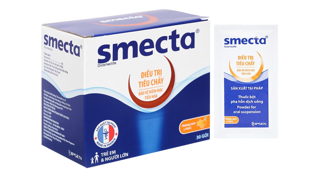 Smecta hỗ trợ điều trị tiêu chảy ở trẻ từ 2 tuổi