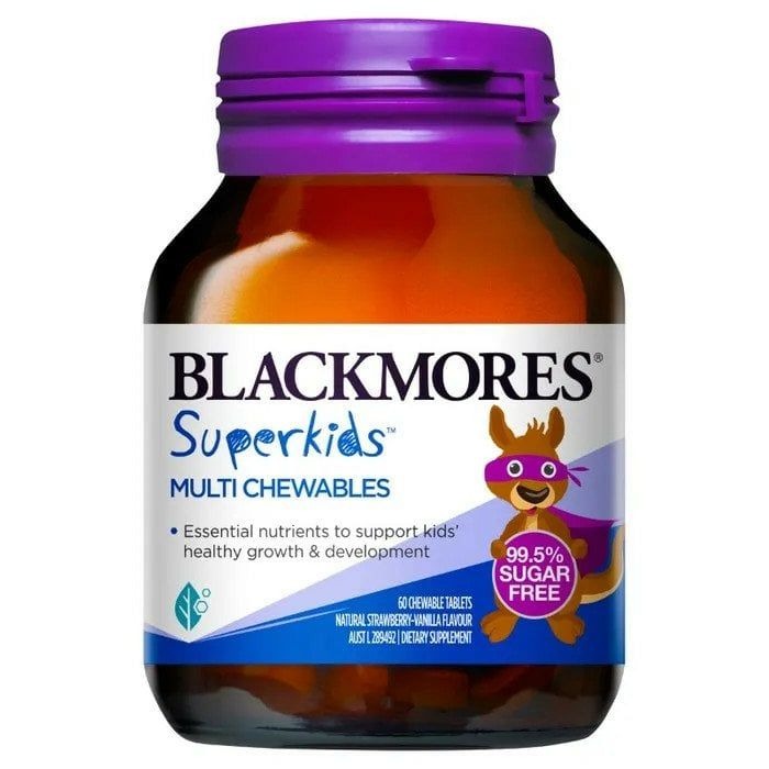 Viên nhai vitamin Blackmores Superkids Multi Chewables