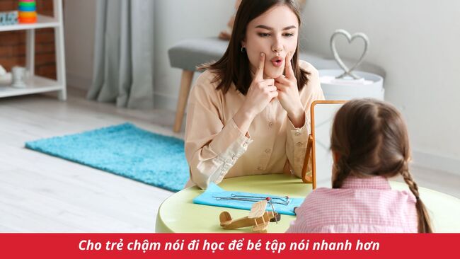 cách chữa trẻ chậm nói nhanh biết nói