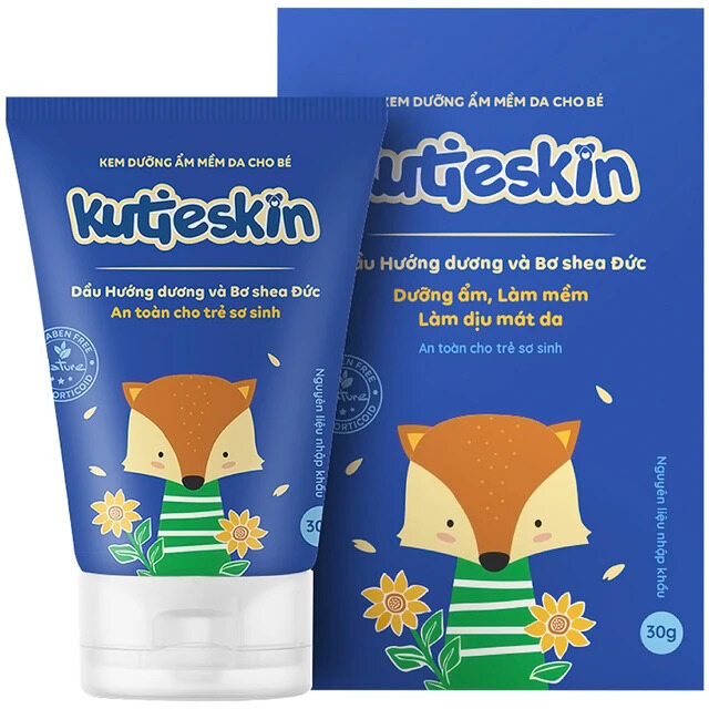 kem dưỡng da cho trẻ sơ sinh Kutieskin