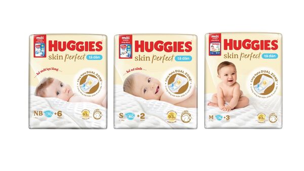 tã dán Huggies Skin Perfect