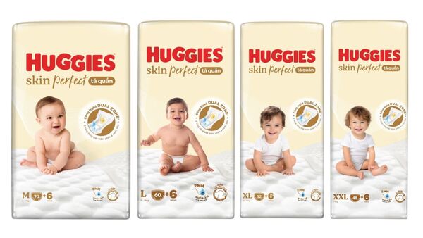 tã quần Huggies Skin Perfect