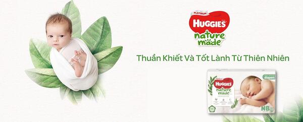 tã dán Huggies Platinum Naturemade