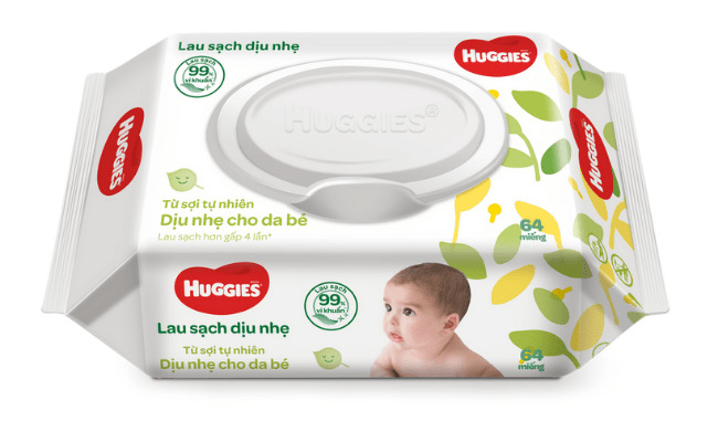 khăn giấy ướt Huggies Clean Care