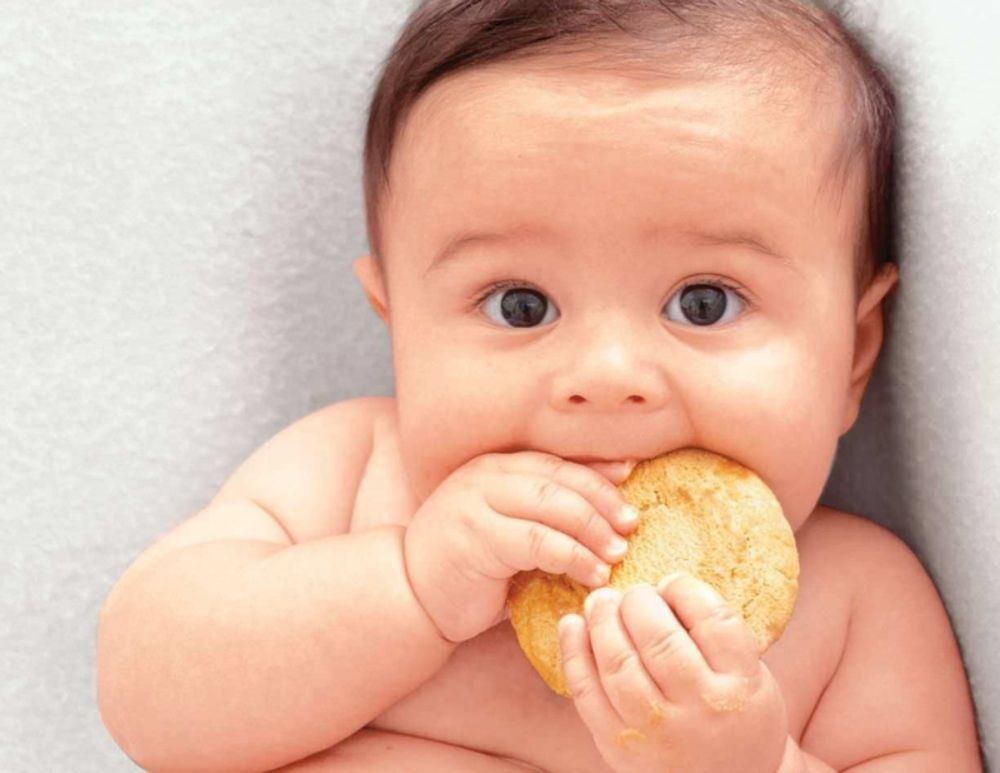 bánh ăn dặm cho bé 6 tháng tuổi