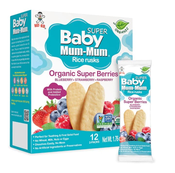 Bánh ăn dặm cho bé Baby Mum-Mum