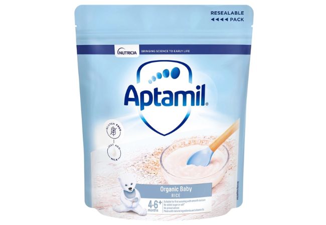 bột ăn dặm Aptamil cho trẻ từ 4 tháng