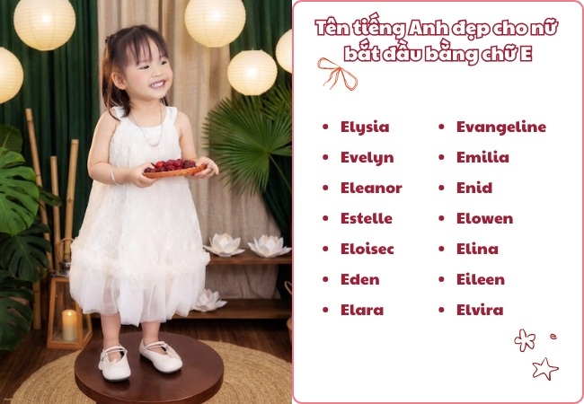 Tổng hợp tên độc lạ bằng tiếng Anh cho nữ