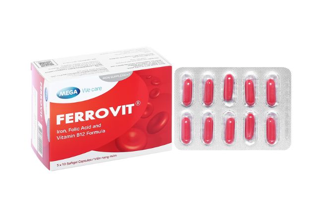Thuốc sắt cho bà bầu Ferrovit 1
