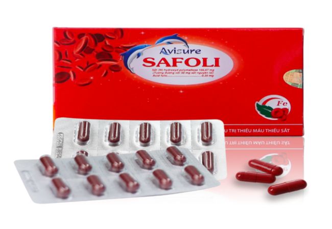 Thuốc sắt cho bà bầu Safoli