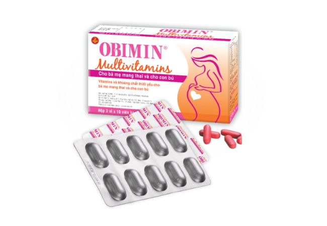 Obimin Multivitamins bổ sung sắt và vitamin