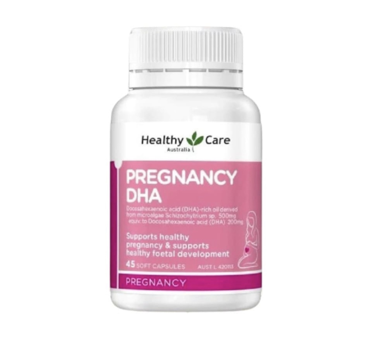 Healthy Care Pregnancy giúp bổ sung dha cho bà bầu