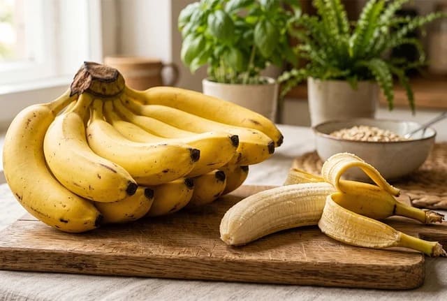 Chuối giúp cân bằng điện giải cơ thể mẹ sau sinh mổ