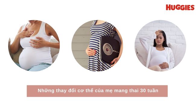 Mẹ bầu tuần 30