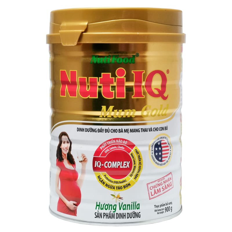 Sữa cho mẹ bầu Nuti